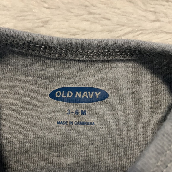 (3 for $10) old navy bodysuit - Picture 3 of 3